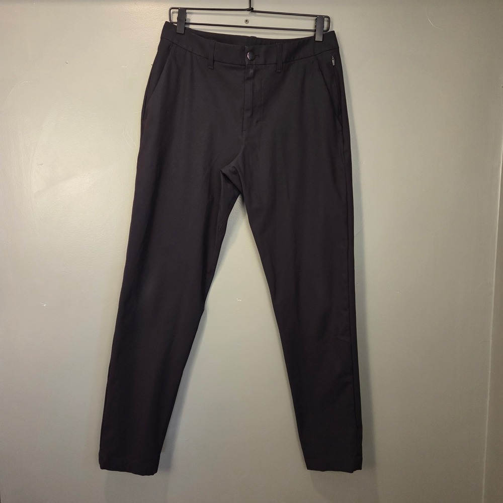 Lululemon Men's Pants Stretch Skinny Leg, Size 31x31, Black